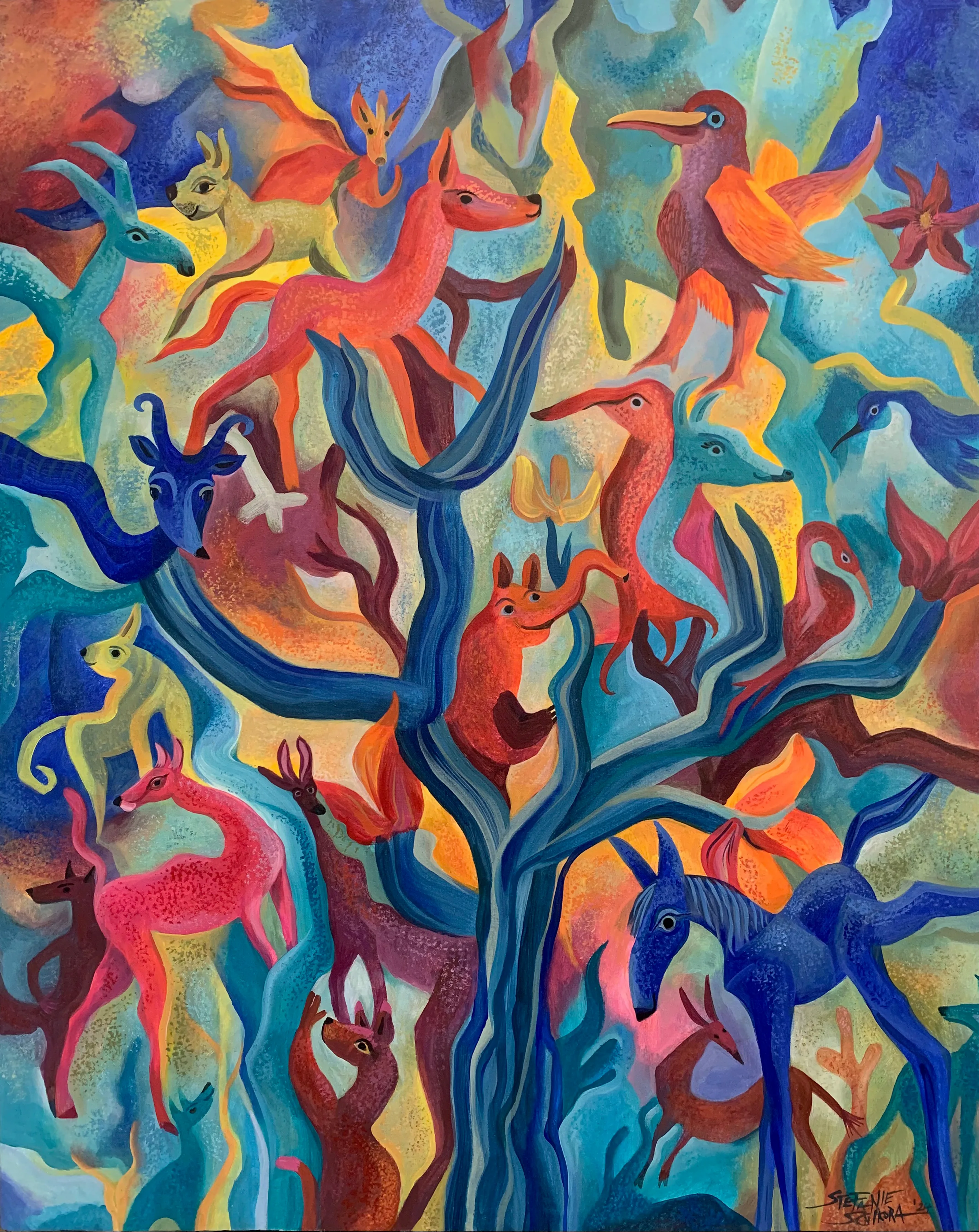 Árbol habitado