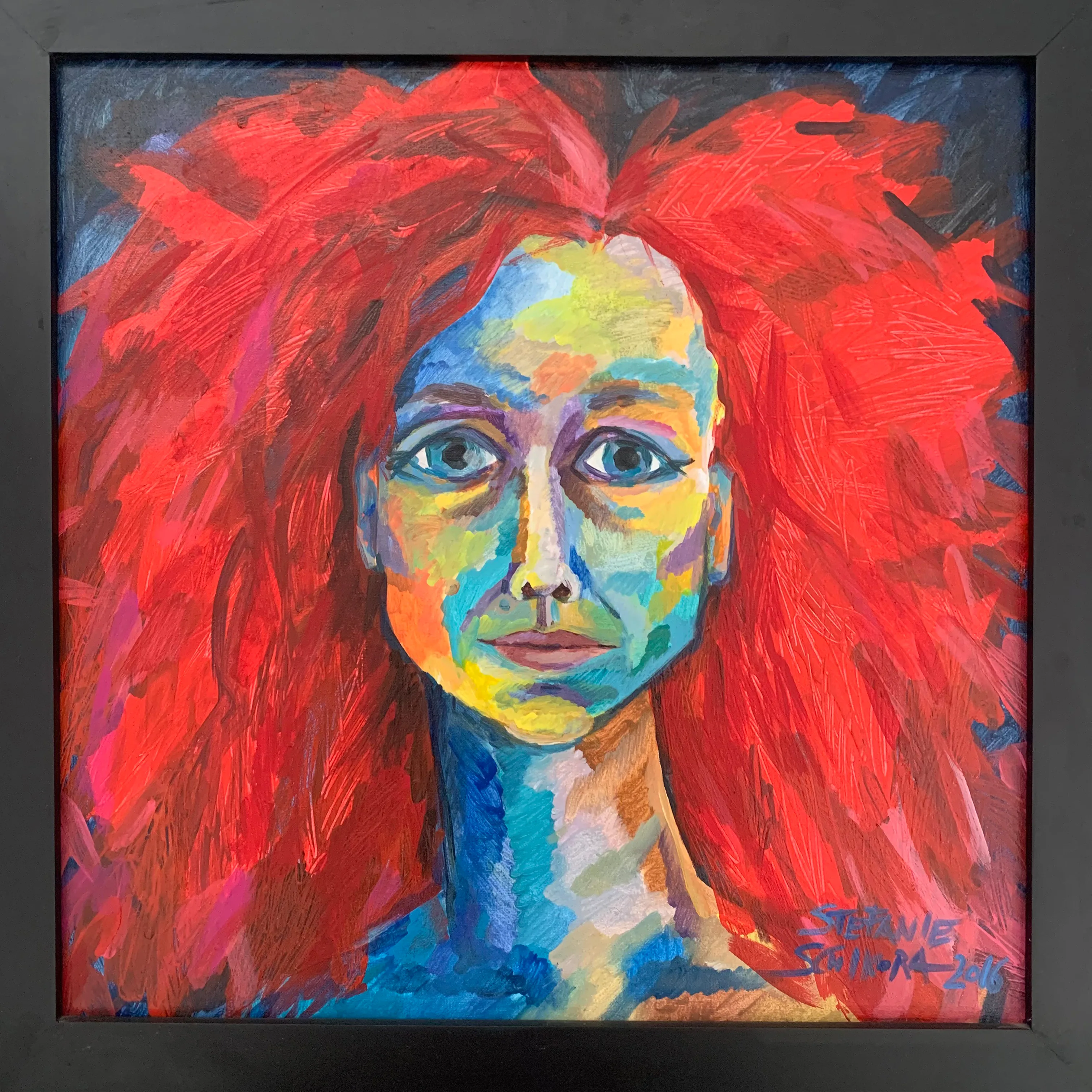 Auto-retrato – soy colores, Stefanie Schikora