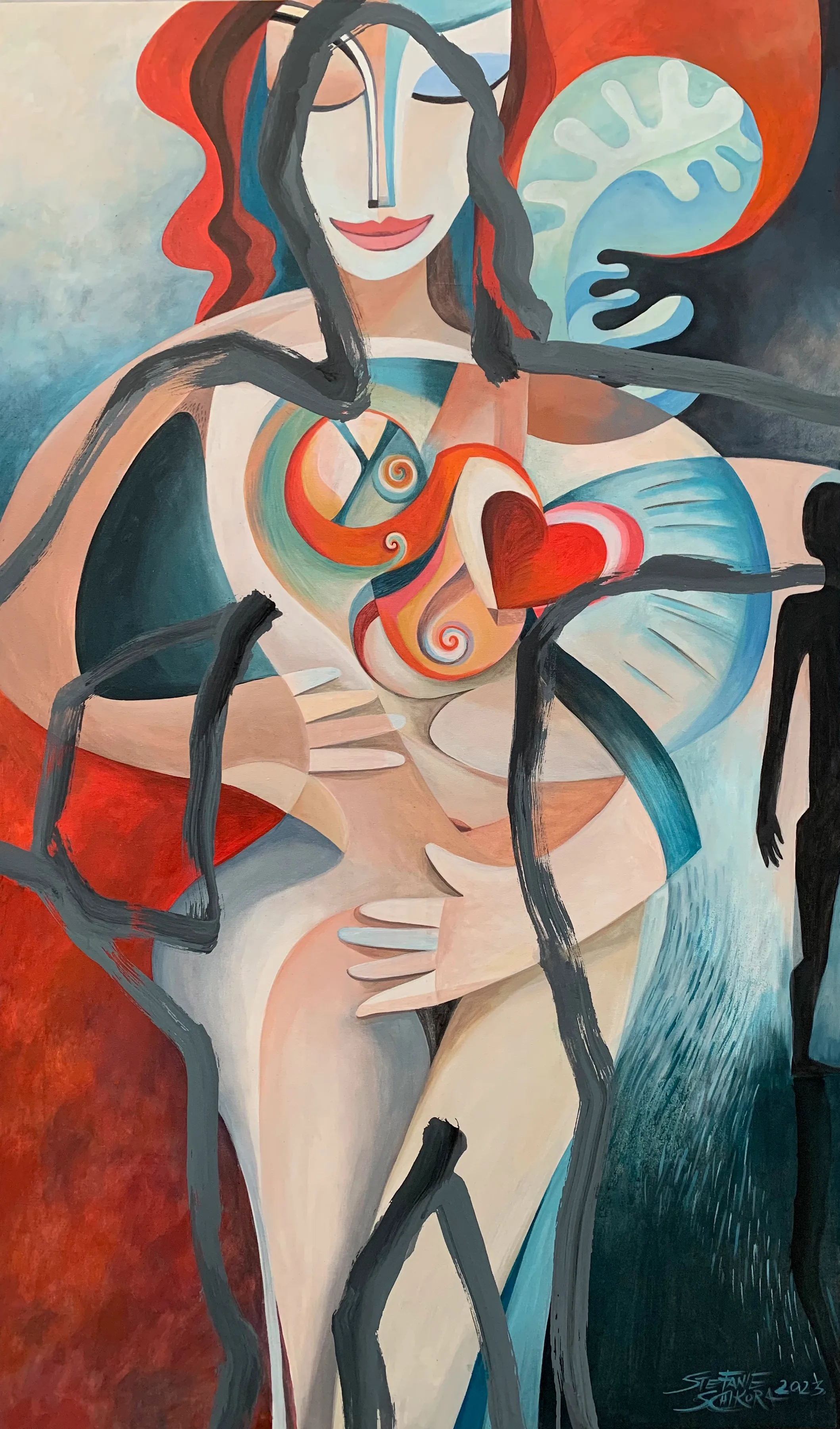 Situ-abstracción No. 7 – amor interno